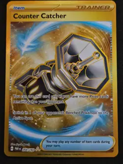 SV04: Paradox Rift Pokemon TCG Counter Catcher Hyper Rare 264/182 (1D) - Image 1