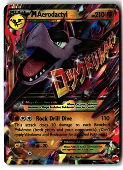 M Aerodactyl EX ⭐ XY98 Holo Promo XY Black Star Promos 2013 Pokemon NM/LP - Image 1