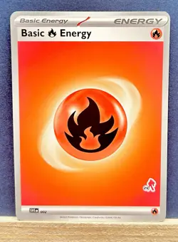 POKEMON BATTLE ACADEMY 002 BASIC FIRE ENERGY COMMON - Image 1