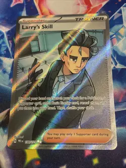 Pokemon TCG Larry’s Skill 139/131 Full Art Ultra Rare Prismatic Evolutions NM/M - Image 1