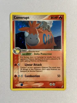 Pokemon TCG - Camerupt (3/100) EX Crystal Guardians - Holo Rare - MP/LP - Image 1