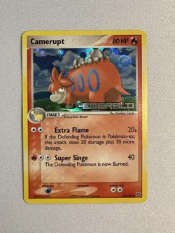 Pokemon TCG - Camerupt (23/106) EX Emerald Stamped - Reverse Holo - NM/LP - Image 1