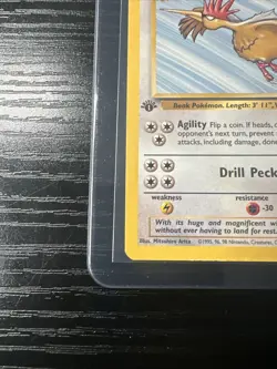Fearow 36/64 1st Edition Jungle WOTC Vintage Pokemon - Image 2