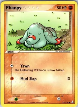 Phanpy 75/110 Holon Phantoms Pokemon TCG LP Normal - Image 1