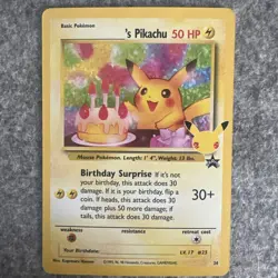 Pokemon: Celebrations 25th Anniversary - Birthday Pikachu - Image 1