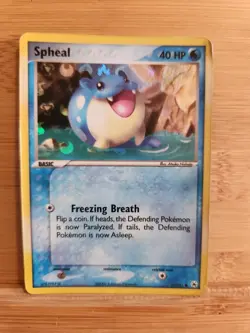 Spheal Pokemon Ex Hidden Legends - 2004 - Rare - Holo - 74 /101. 2004 - Image 1