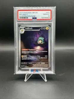 PSA 10 Gem Mint 2023 POKEMON OBF EN Bellibolt #201 ILLUSTRATION RARE - Image 1