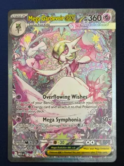 Pokemon Mega Evolution Mega Gardevoir EX 178/132 SIR LP - Image 1