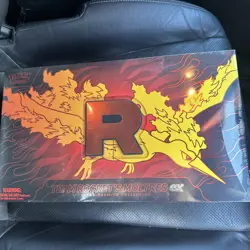Pokemon TCG Team Rocket Moltres ex Ultra Premium Collection UPC Sealed - Image 1