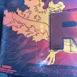 Pokemon TCG Team Rocket Moltres ex Ultra Premium Collection UPC Sealed - Image 2