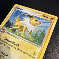 2006 Jolteon 3/17 POP Series 3 LP Holo Rare English Pokemon TCG - Image 2