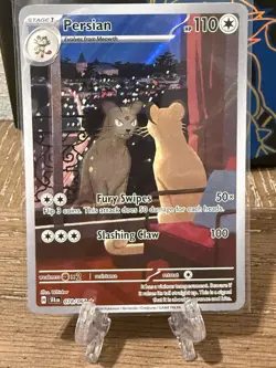 Pokemon TCG Persian Shrouded Fable Illustration Rare 78/64 Near Mint - Image 1
