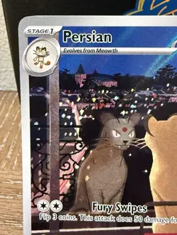 Pokemon TCG Persian Shrouded Fable Illustration Rare 78/64 Near Mint - Image 3