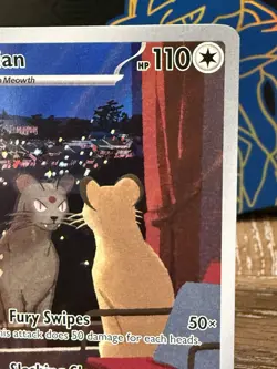 Pokemon TCG Persian Shrouded Fable Illustration Rare 78/64 Near Mint - Image 4