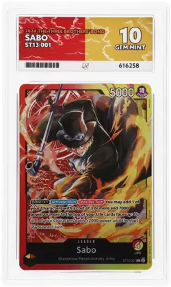 One Piece Three Brothers Deck ST13-001, 002, 003 Sequential - ACE 10 - Image 2