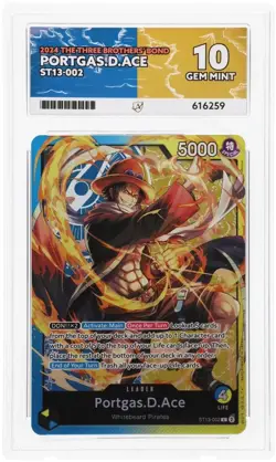 One Piece Three Brothers Deck ST13-001, 002, 003 Sequential - ACE 10 - Image 3