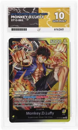 One Piece Three Brothers Deck ST13-001, 002, 003 Sequential - ACE 10 - Image 4
