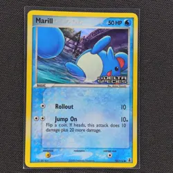 Marill - 76/113 - Holo - EX Delta Species Stamped - Pokemon Card - VLP - Image 1