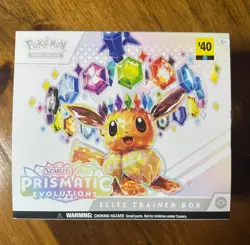 Pokemon Prismatic Evolutions ETB with Promo Card *No packs* - Image 1