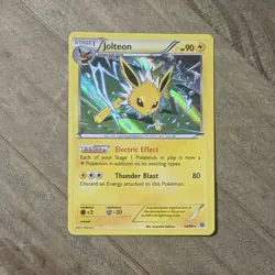 Jolteon 26/98 Holo Rare XY Ancient Origins Pokemon Card - Image 1
