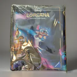 STITCH Card Binder Portfolio -Disney Lorcana TCG- Holds 252 Cards - New & Sealed - Image 1