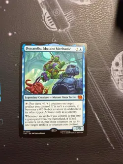 Donatello, Mutant Mechanic Teenage Mutant Ninja Turtles Mythic Rare - Image 2
