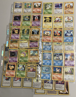 Pokemon Base Set COMPLETE Unlimited NON HOLO Cards 17-102 MP 1999 WOTC - Image 1