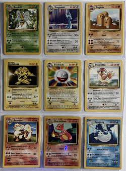 Pokemon Base Set COMPLETE Unlimited NON HOLO Cards 17-102 MP 1999 WOTC - Image 2