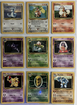 Pokemon Base Set COMPLETE Unlimited NON HOLO Cards 17-102 MP 1999 WOTC - Image 4