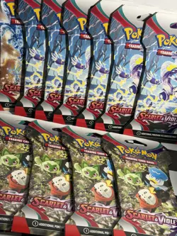 Pokemon TCG Scarlet & Violet Sleeved Booster Pack Lot Of 19 - Image 3