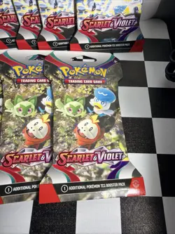 Pokemon TCG Scarlet & Violet Sleeved Booster Pack Lot Of 19 - Image 4