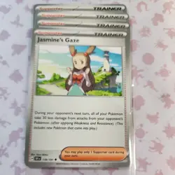 Pokemon - 4x Jasmine’s Gaze 178/191 - PlaySet - Surging Sparks - NM/M - Image 1