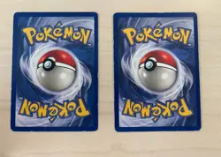 ⚡ Pokemon TCG Pikachu Red Cheeks 58/102 Shadowless Base Set 1999 Lot Of 2⚡ - Image 2