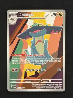 Drakloak 248/217 Illustration Rare Holo Ascended Heroes Pokemon TCG NM - Image 1