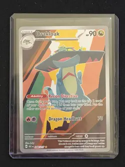Drakloak 248/217 Illustration Rare Holo Ascended Heroes Pokemon TCG NM - Image 3