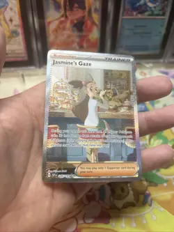 Pokemon Jasmine's Gaze 245/191 SIR Surging Sparks Near Mint NM - Image 3
