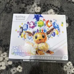 OPENED Pokemon TCG Prismatic Evolutions ETB NO Packs or Promo. All accessories! - Image 1