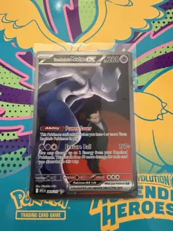 Team Rocket’s Mewtwo ex 281/217 SIR Secret Ascended Heroes Pokemon IN HAND MINT - Image 1