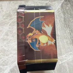 Pokemon TCG Hidden Fates Tin Charizard-GX Brand New & Sealed (Sun Damages Tin) - Image 2