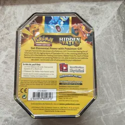 Pokemon TCG Hidden Fates Tin Charizard-GX Brand New & Sealed (Sun Damages Tin) - Image 3