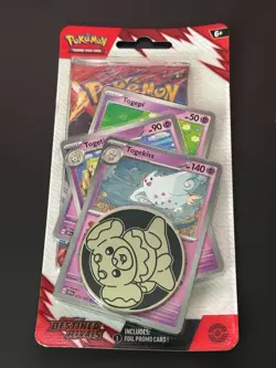 Pokemon TCG Destined Rivals Togekiss Single Pack Blister Sealed Booster Pack - Image 1