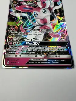 Pokemon TCG Sylveon GX Ultra Rare Sun and Moon - Guardians Rising 92/145 - Image 2