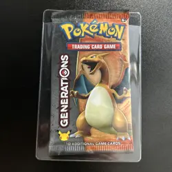 Pokemon Generations Charizard Artwork Booster Pack Factory Sealed Collection TCG - Image 3