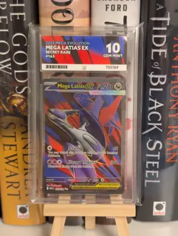 Pokemon TCG Mega Latias ex, Ace 10, 163/132, Mega Evolution - Image 1