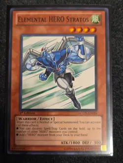 Yu-Gi-Oh! TCG Elemental Hero Stratos Common LP - Image 1