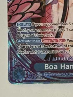 Boa Hancock (SP) EB03-026 Extra Booster: One Piece Heroines Edition Foil - Image 2