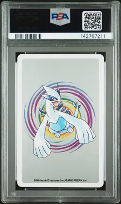 2000 POKEMON SILVER VERSION PLAYING CARDS 5 OF SPADES #054 PSYDUCK PSA 10 - Image 2