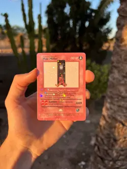 Custom Mac Miller Pokemon style trading cards FULL DISCOGRAPHY PACK - Image 4