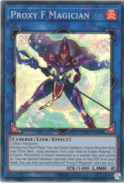 Prox y F Magician Yu-Gi-Oh! OP15-EN009 Super Rare - Image 1