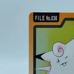 Pokemon Cards Bandai Carddass Clefable File No.036 1997 EX Japanese i893 - Image 2